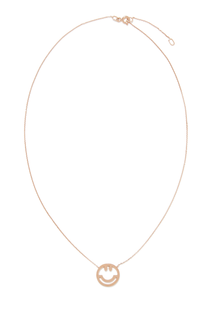 Have a Nice Day Rose Gold Necklace